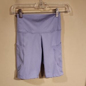 Nike Women's Lavender Bike Shorts